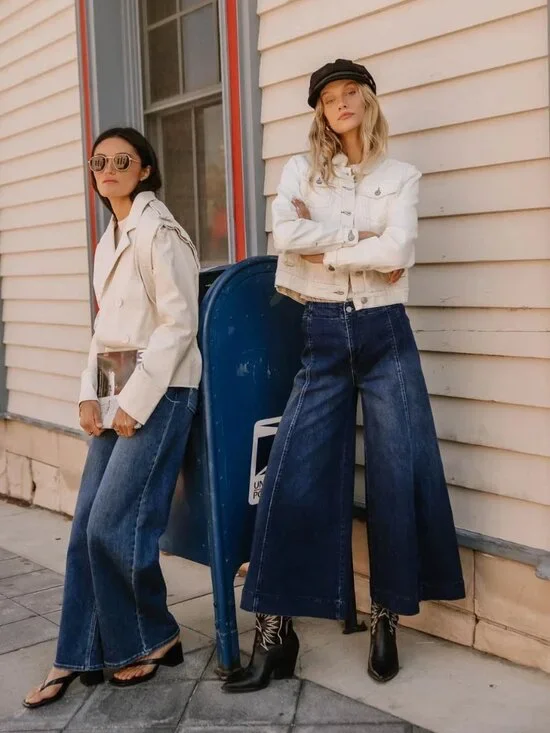 Bohme Darla Wide Leg Jeans - Picture 1 of 4